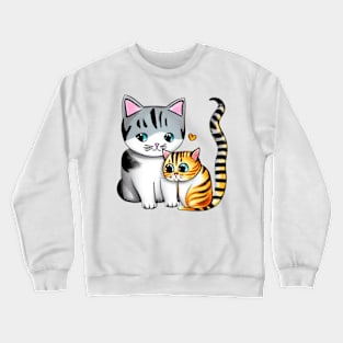 Cat Love Crewneck Sweatshirt